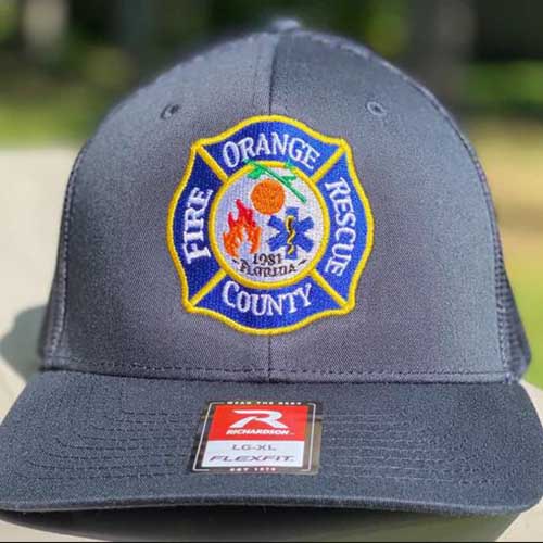 fire department patches for hat