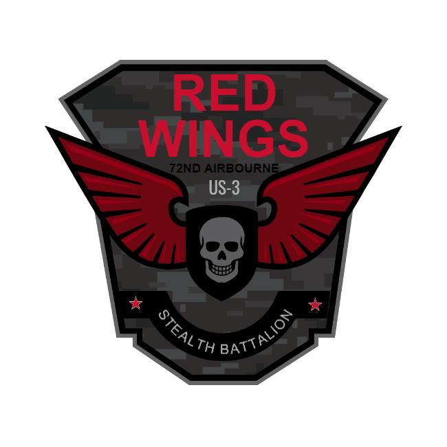 Custom Red Wings Patches Template