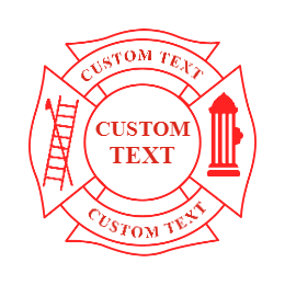 Custom fire department patches Templates 28