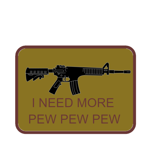 Custom Pew Patches Template