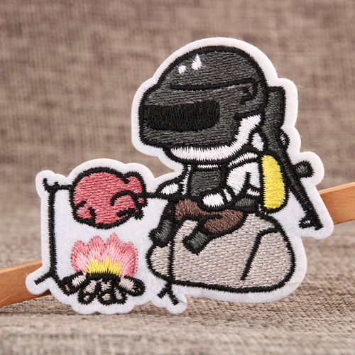 player unknowns battlegrounds make embroidered patches